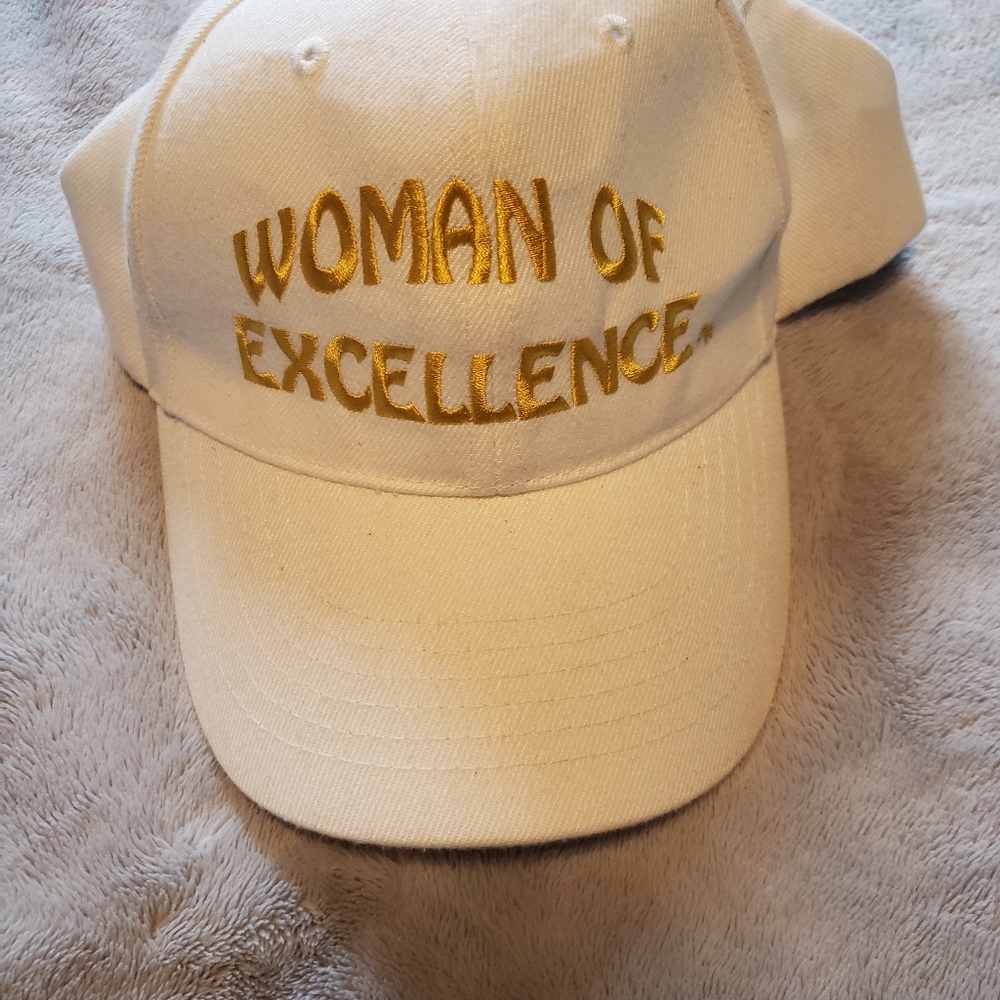 White baseball cap